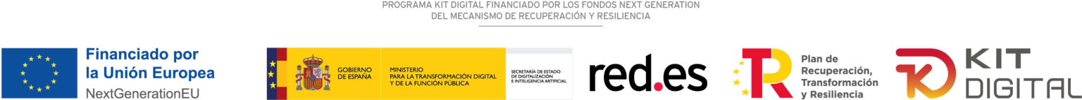 Programa Kit Digital cofinanciado por los fondos Next Generation (EU) del Mecanismo de Recuperación y Resiliencia